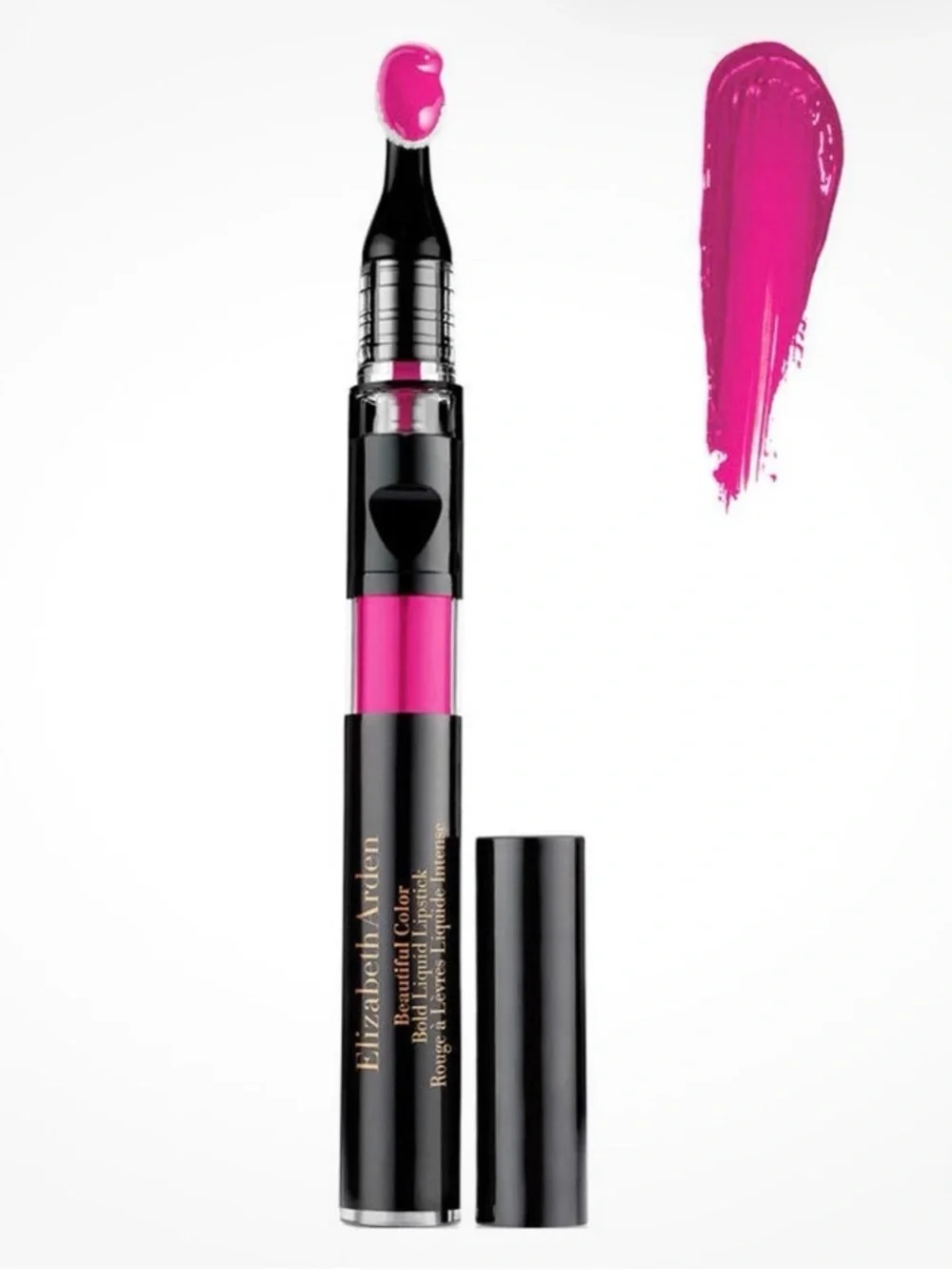 Elizabeth Arden Beautiful Color Bold Liquid Lipstick, Extreme Pink 0.08 oz